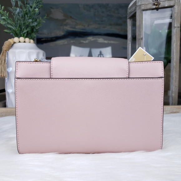 🌺NWT Michael Kors LG Mott xbody clutch blossom MK - Picture 4 of 7
